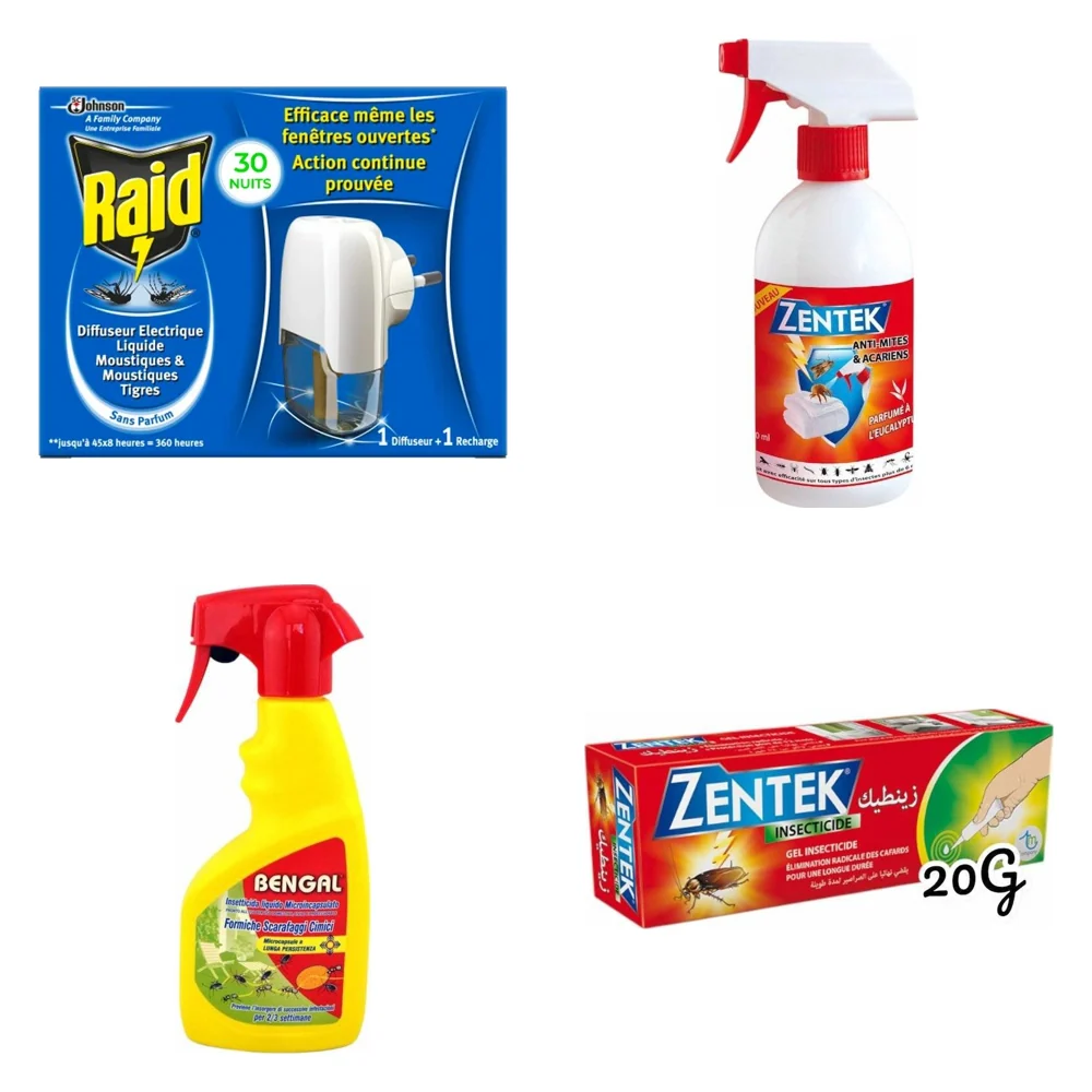 Zentek – Pack Promo Kit Anti Insectes , Raid & Bengal