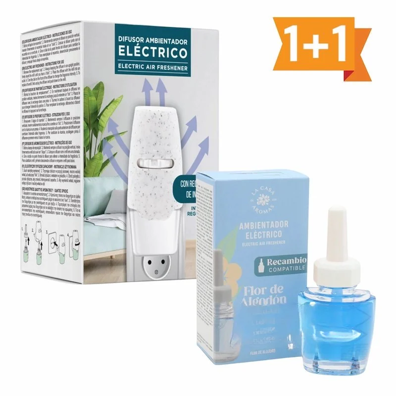 La Casa De Los Aromas – Pack Promo Appareil Diffuseur Électrique + Recharge 20 ml