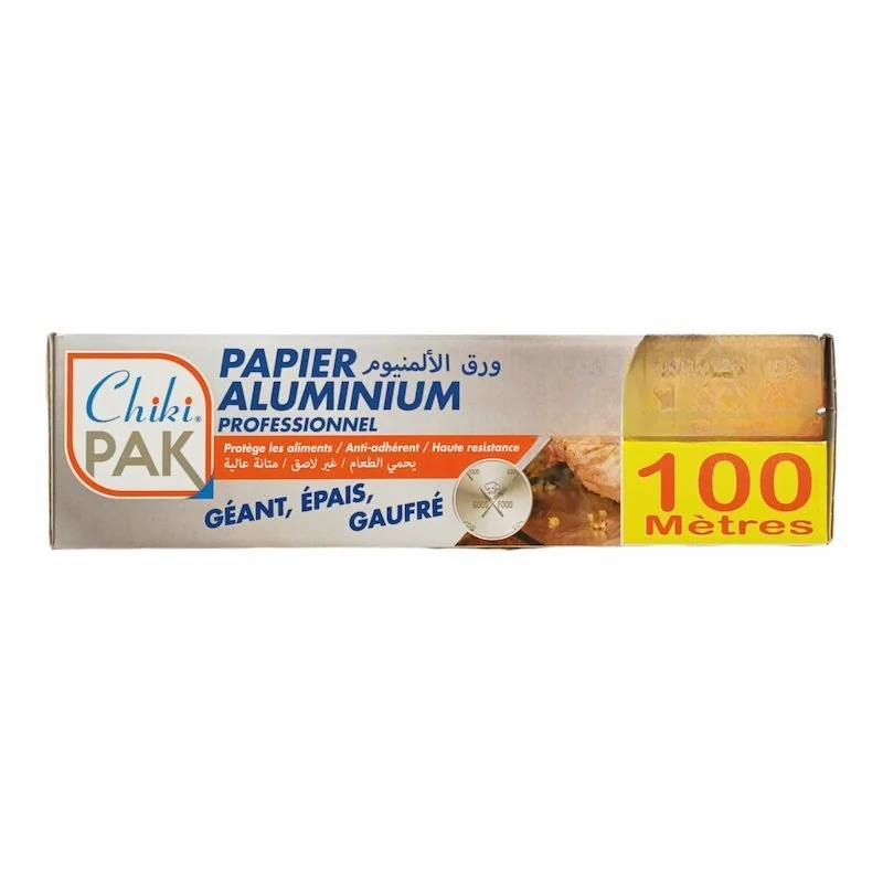 Papier Aluminium Épais CHIKI PAK 100m