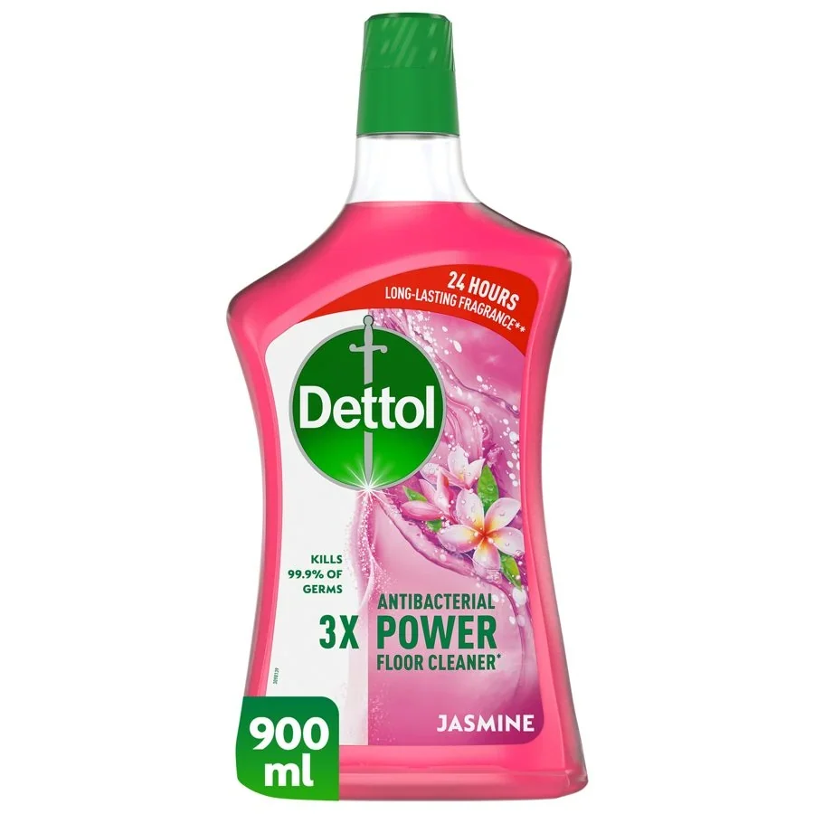 Dettol 3X Power Nettoyant Sol Desinfectant Jasmin 900 ml