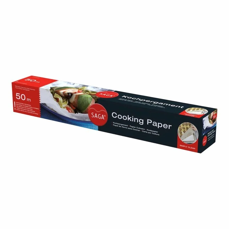 Papier Cuisson Antiadhésif SAGA 50 metres