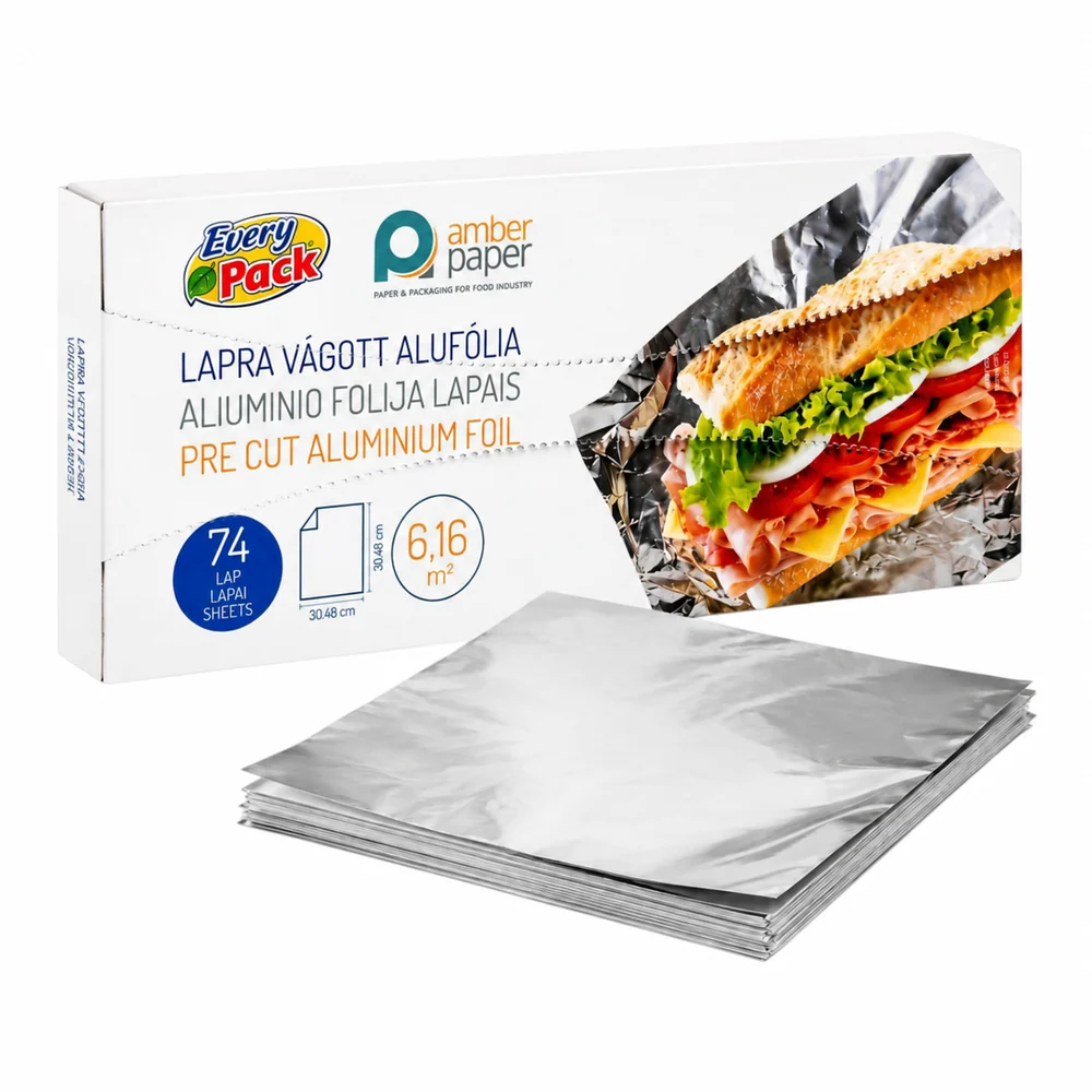 Every Pack Feuilles dAluminium Predecoupees 30,48 x 30,48 cm 74 Feuilles
