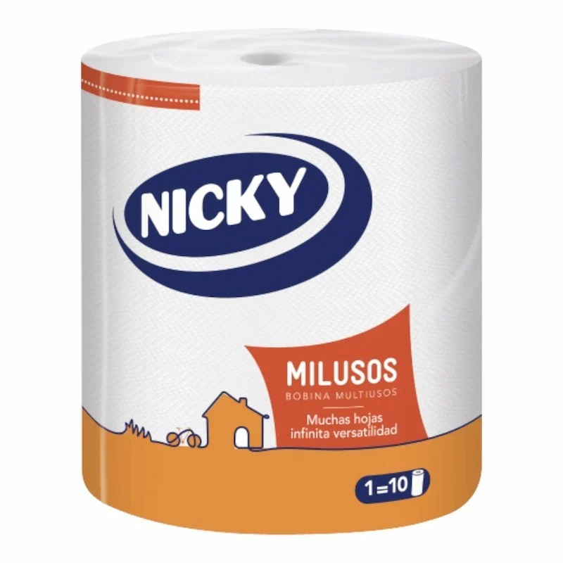 Nicky – Miluses Papier Essuie-Tout de Cuisine 2 Plis
