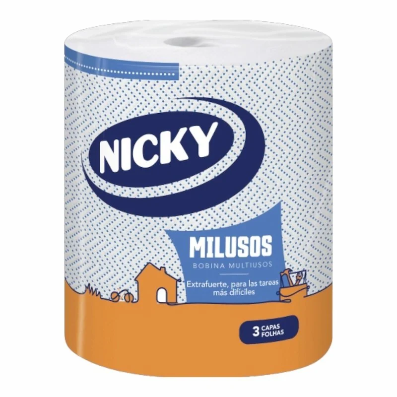 Nicky – Milusos Papier essuie-tout à triple épaisseur