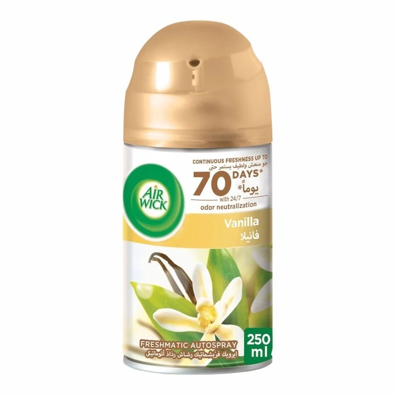 AirWick – Freshmatic Recharge Spray Automatique Vanille 250 ml