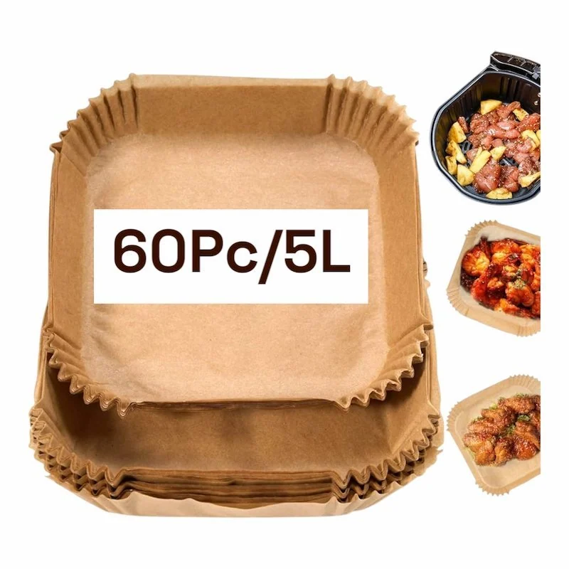 Feuilles de cuisson pour friteuse Air Fryer 60 pièce 5 L
