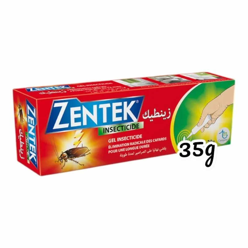 Zentek – Gel insecticide Anti cafards Tube de 35 g