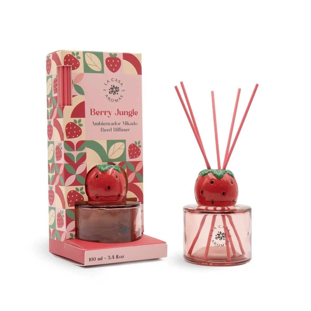 La Casa De Los Aromas – Diffuseur à Batonnets Berry Jungle 100 ml