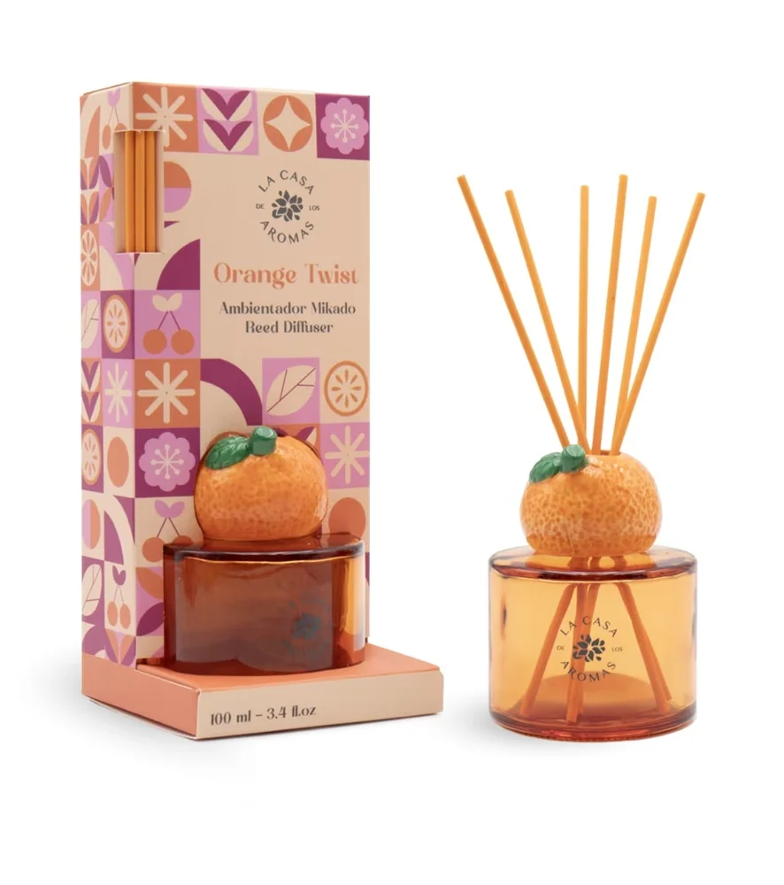 La Casa De Los Aromas – Diffuseur à Bâtonnets Orange Twist 100 ml