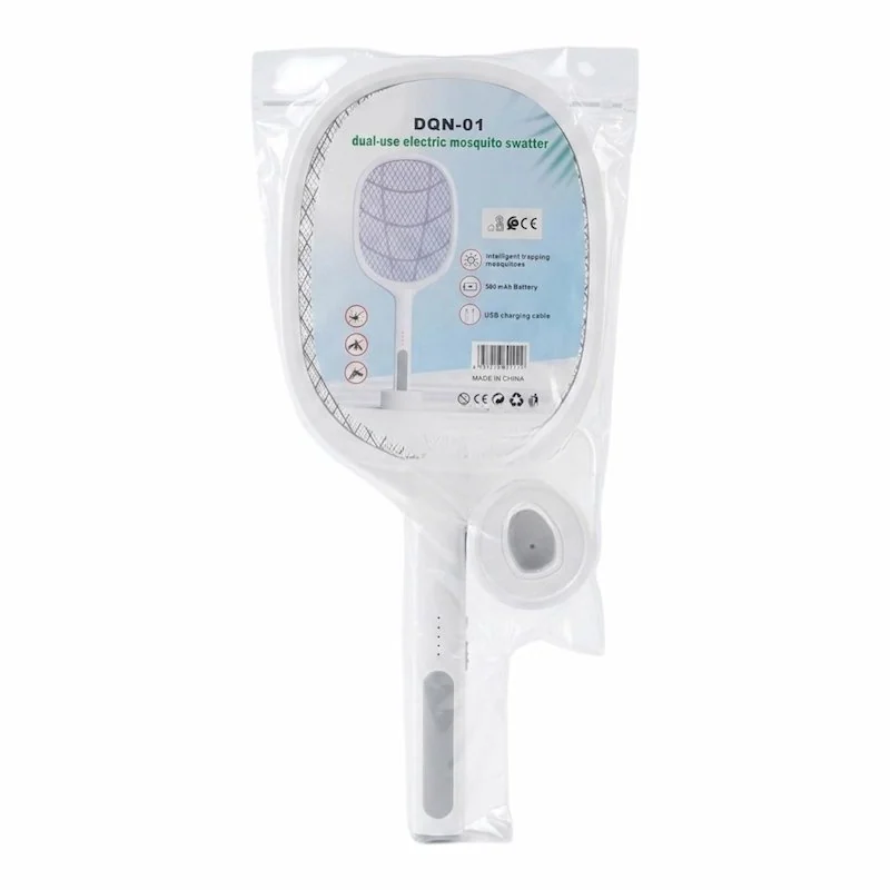 Raquette Electrique Anti Insectes Rechargeable