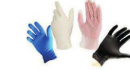 Gants nitrile jetables — 1 boîte