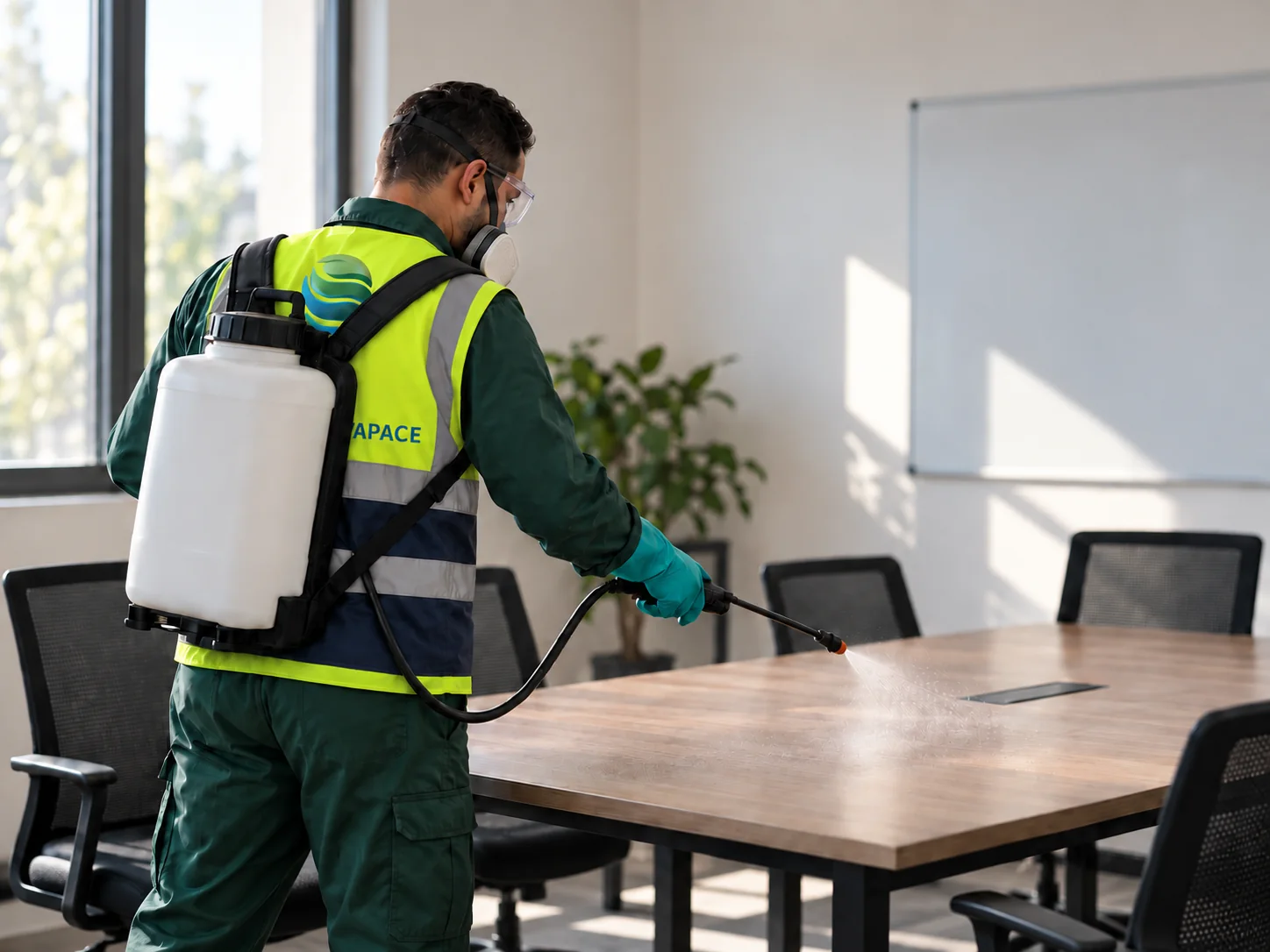 Désinfection des locaux et des surfaces